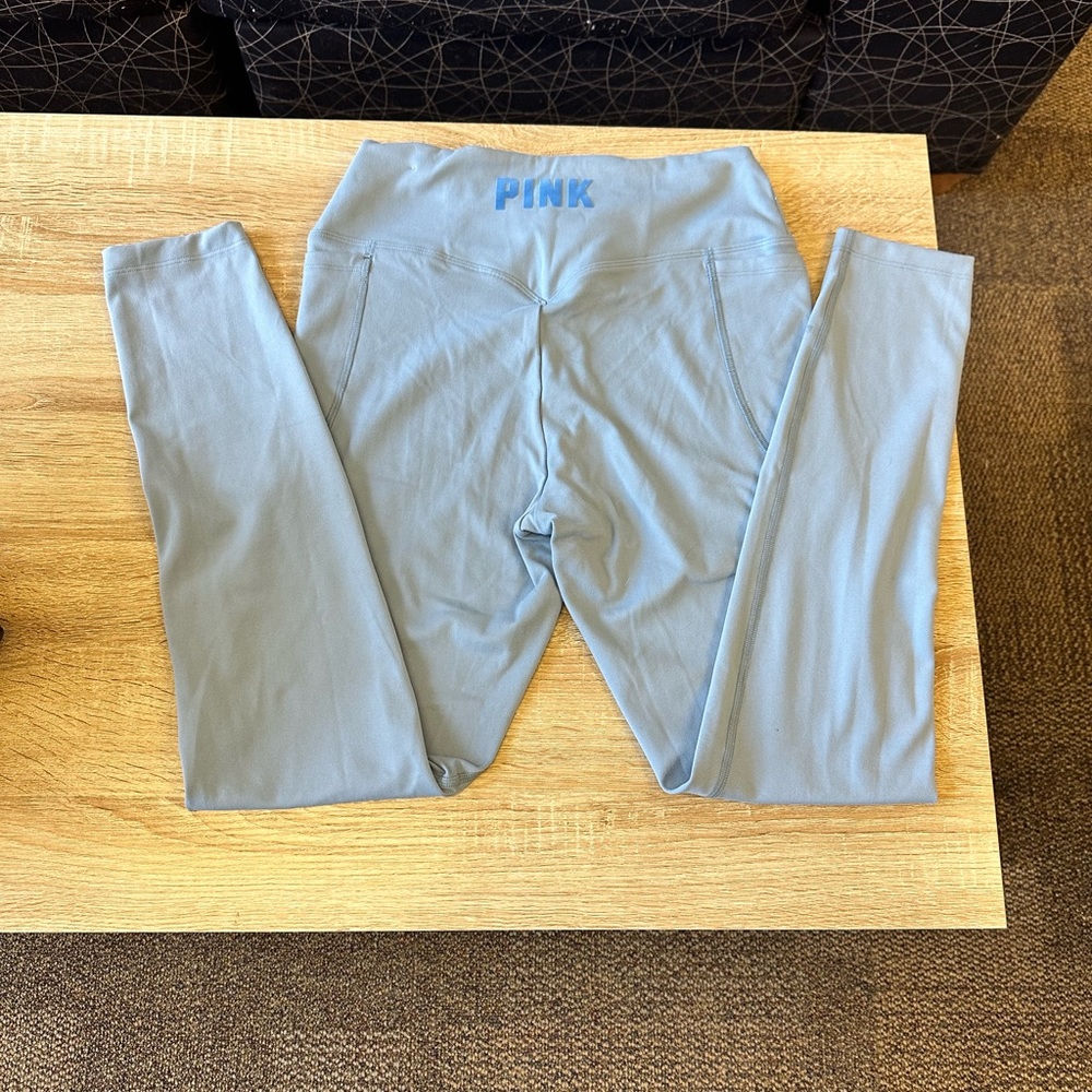 Pink high rise leggings